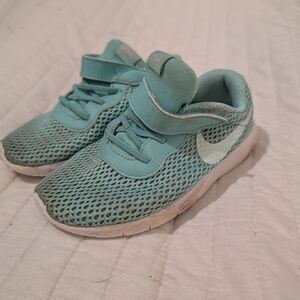 Kids Aqua Nike Sneakers